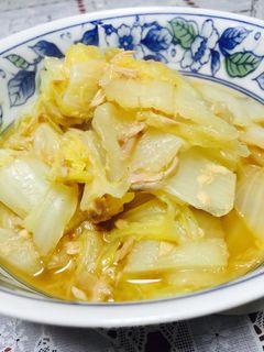 簡単 白菜と ツナの 煮物-レシピのメイン写真
