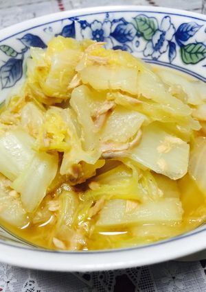 簡単 白菜と ツナの 煮物-レシピのメイン写真