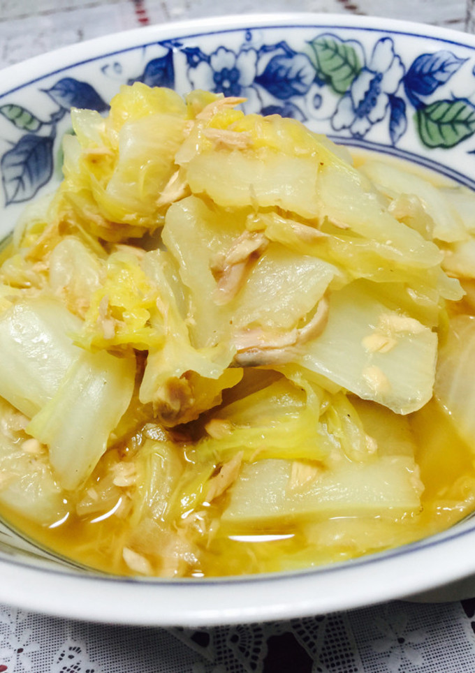 簡単 白菜と ツナの 煮物-レシピのメイン写真