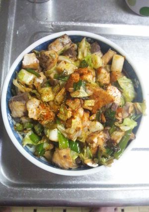 ９月１８日晩飯【焼イナダ丼】-レシピのメイン写真