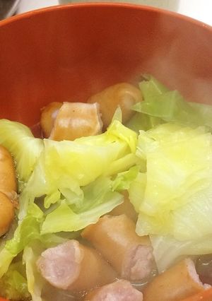キャベツのスープ〜あったかいんだからぁ♪-レシピのメイン写真