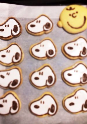 スヌーピークッキー-レシピのメイン写真