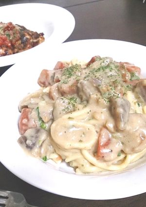 ★マルちゃん正麺でごまクリームパスタ★-レシピのメイン写真