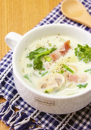 菜の花チャウダー♡-レシピのメイン写真