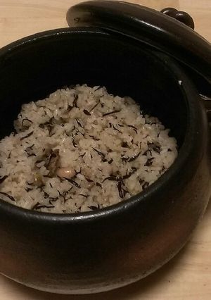 ヒジキのリメイクに一技☆炊込みごはん☆-レシピのメイン写真