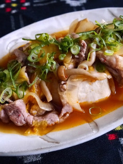 ボリューム満点☆豚キムチ豆腐煮-レシピのメイン写真