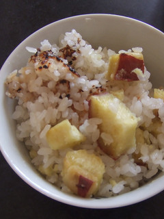 フライパンで?!さつまいもご飯♪-レシピのメイン写真