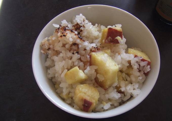 さつまいもご飯 フライパン