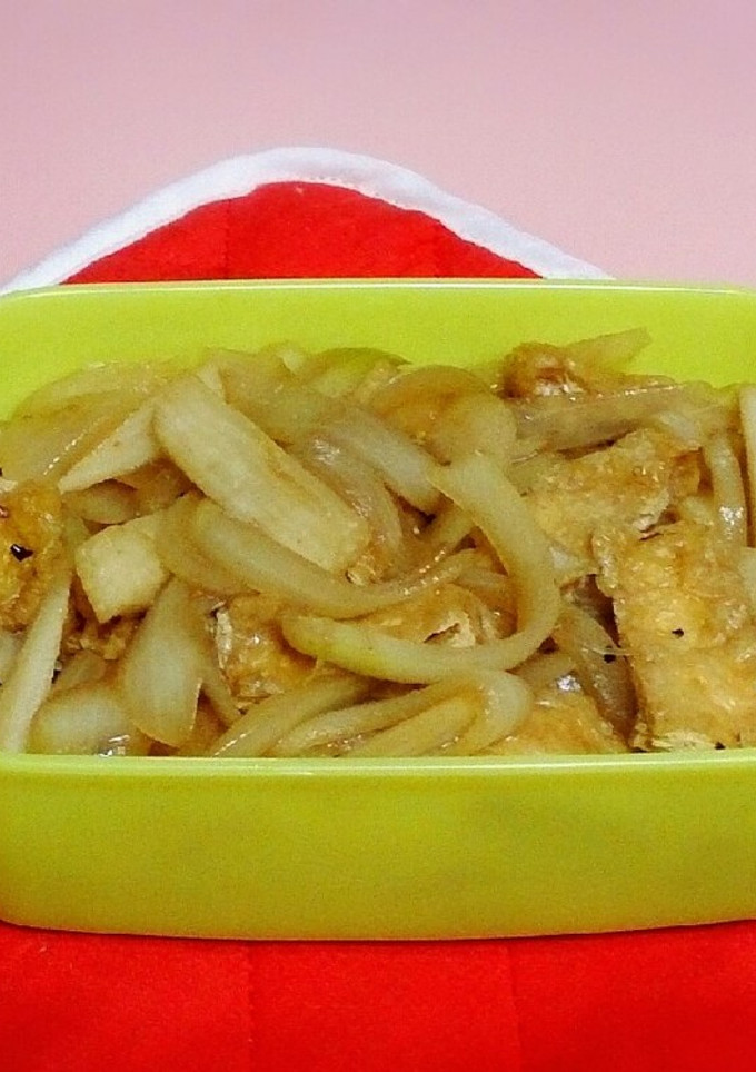 お弁当に！油揚げと長芋の簡単おかず-レシピのメイン写真