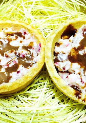 ラズベリーと☆ホワイトチョコタルト-レシピのメイン写真