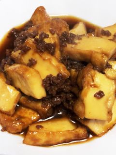 厚揚げとミンチ肉の甘辛煮-レシピのメイン写真