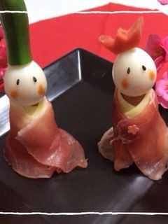 おひな祭りに超簡単!キュートなおかず雛♡-レシピのメイン写真