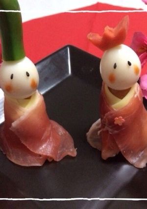 おひな祭りに超簡単！キュートなおかず雛♡-レシピのメイン写真