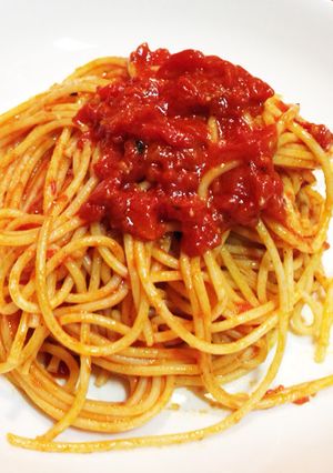 クセになる辛さ！スパゲティ・アラビアータ-レシピのメイン写真