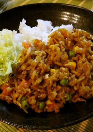 まるでお肉☆高野豆腐＆切干ドライカレー-レシピのメイン写真