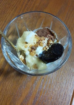 忙しい朝から栄養つけよう！ヨーグルト☆-レシピのメイン写真