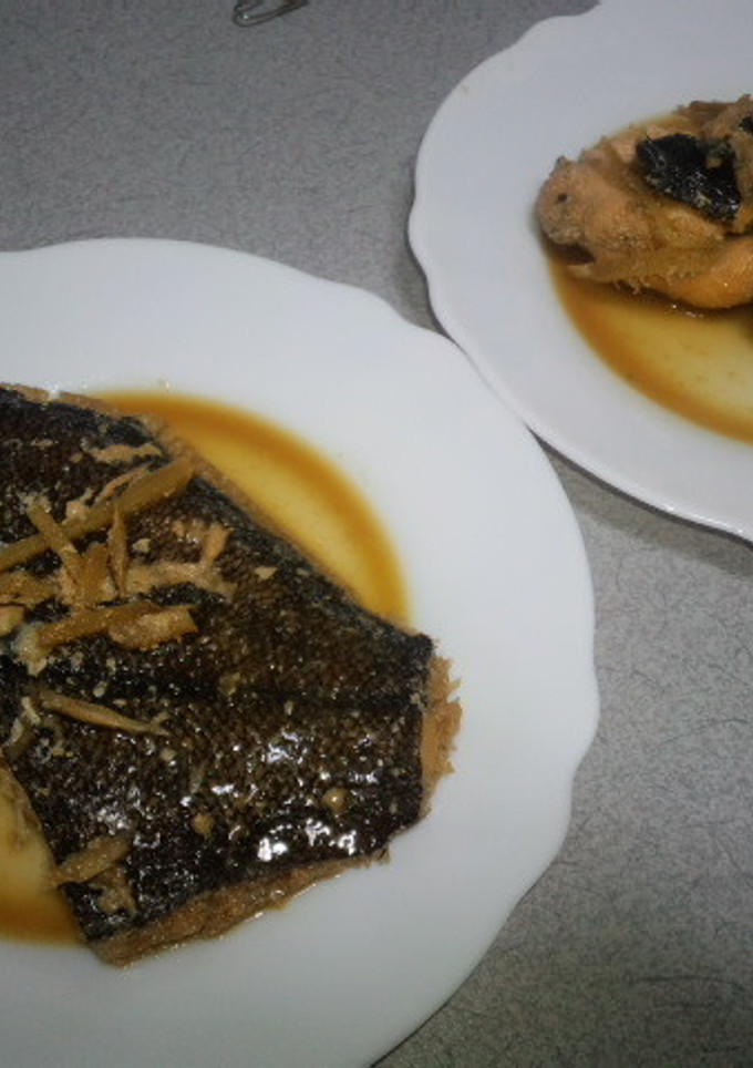 子持ちカレイの煮付け-レシピのメイン写真