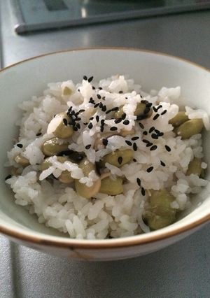 ひたし豆ごはん-レシピのメイン写真