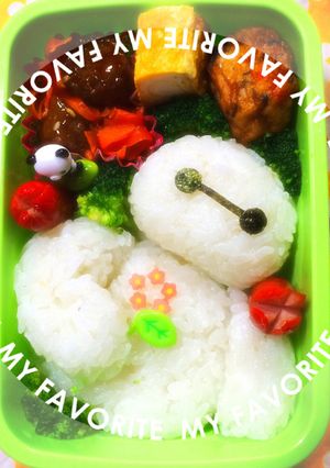 キャラ弁＊ベイマックス 簡単♪-レシピのメイン写真
