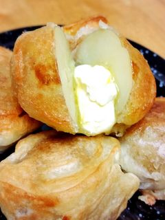 衣がカリッ！お祭り屋台の揚げじゃがバター by ぽこたま