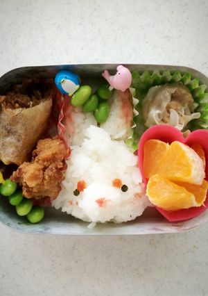ツムツム☆白うさぎ-レシピのメイン写真