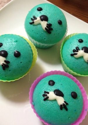 キャラ蒸しパン♪ぼのぼの-レシピのメイン写真