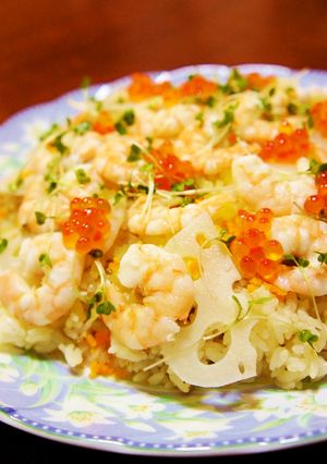 お祝い事に☆うま味が染みた椎茸ちらし寿司-レシピのメイン写真