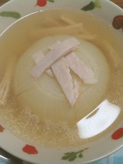 超簡単!!玉ねぎまるごとスープ-レシピのメイン写真