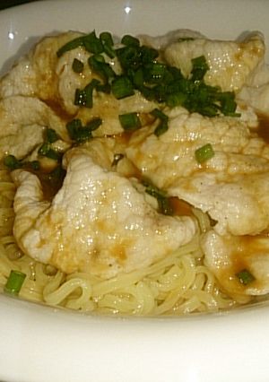 マルちゃん正麺ごまだれ冷し豚しゃぶのっけ-レシピのメイン写真