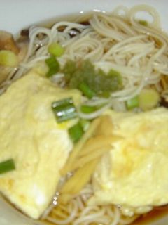 ショウガが効いてる♪あったかにゅうめん-レシピのメイン写真