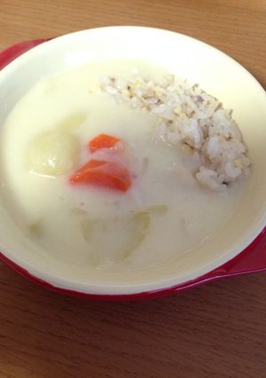 ホワイトカレー-レシピのメイン写真