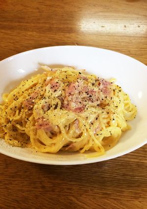 かんたん カルボナーラ-レシピのメイン写真