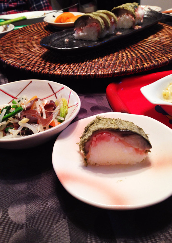 特売のしめ鯖で棒鮨-レシピのメイン写真