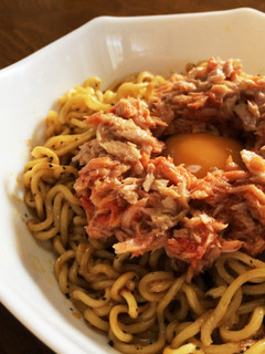 ツナ味噌が美味しい簡単 汁なし担々麺-レシピのメイン写真