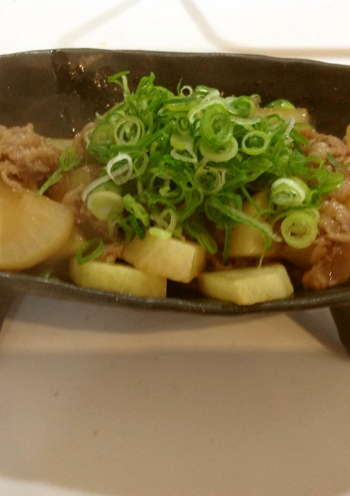 牛肉と大根のオイスターソース炒め-レシピのメイン写真