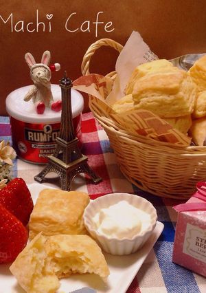 ほんのり甘い♡コーンミールスコーン-レシピのメイン写真