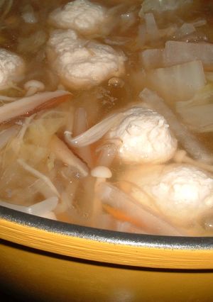 豆腐入り肉団子スープ-レシピのメイン写真