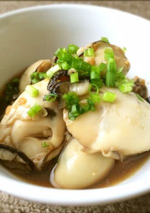 おかずやおつまみに♪牡蠣の醤油こうじ蒸し-レシピのメイン写真