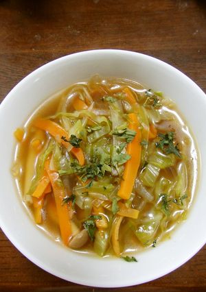 ベジタリアンOK　野菜スープ-レシピのメイン写真