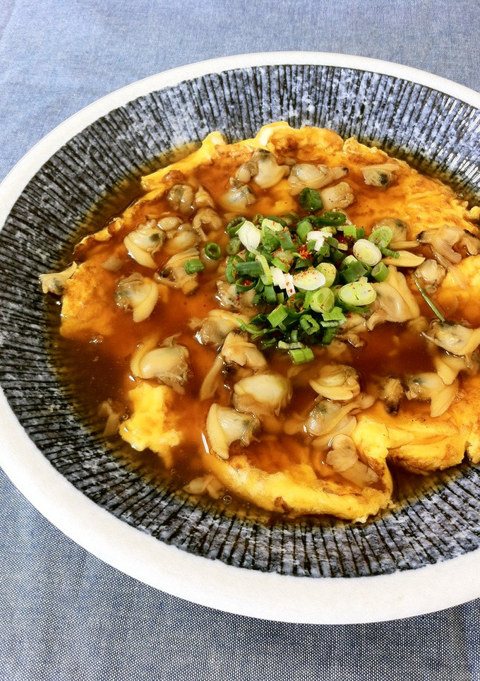 あさりのあんかけ卵-レシピのメイン写真