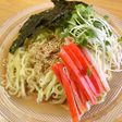 マルちゃん正麺冷し中華☆豆乳ちょい足し
