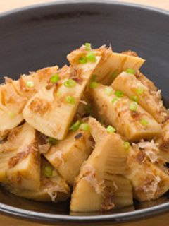 【簡単朝食】たけのこのレンジおかか煮-レシピのメイン写真