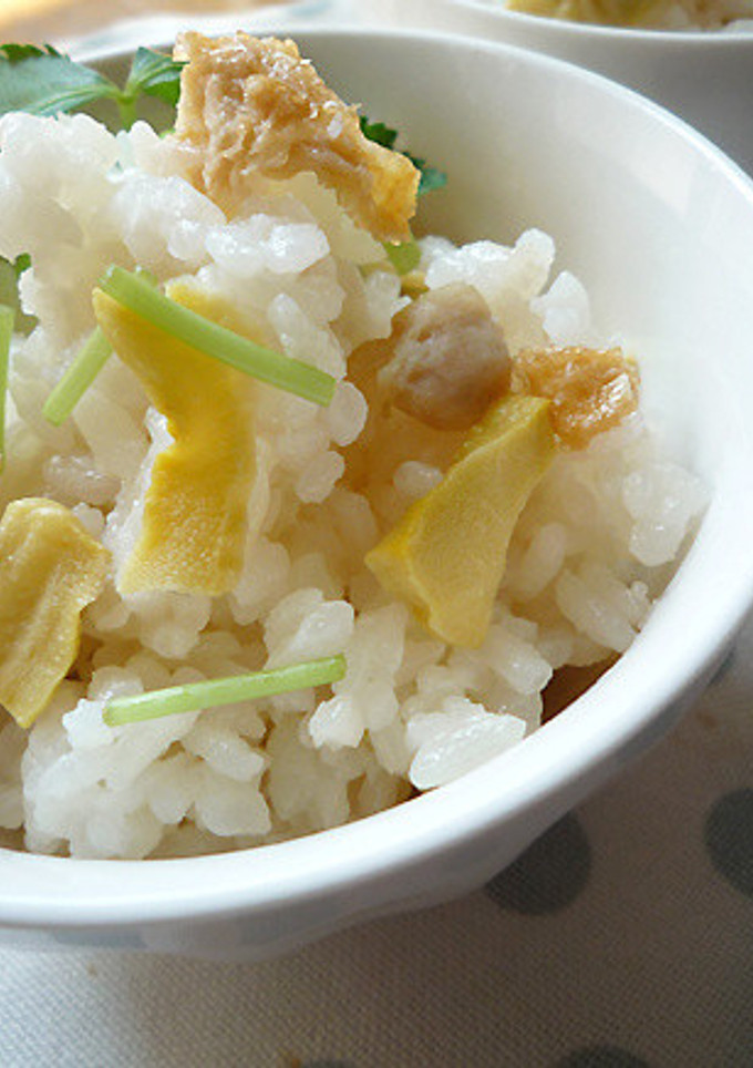 白だしdeつくる！簡単たけのこご飯♪-レシピのメイン写真