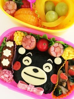 くまモン*キャラ弁-レシピのメイン写真