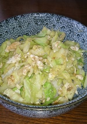 一人ランチに簡単キャベツ丼-レシピのメイン写真