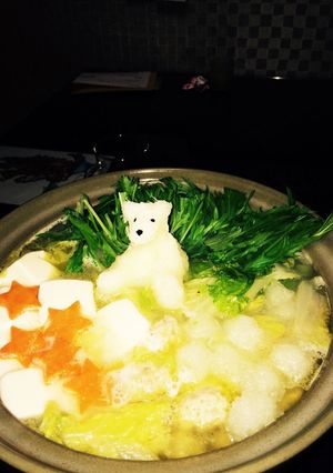 かわいい鍋 大根おろしでおもち-レシピのメイン写真