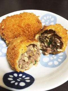 ☆まぢうまっ!!☆ジューシーメンチかつ♪-レシピのメイン写真