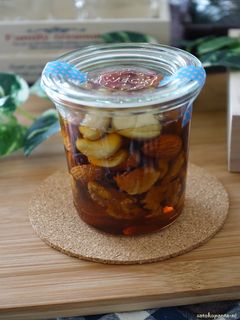 瓶に詰めるだけ♪簡単生姜のハニーナッツ♪-レシピのメイン写真