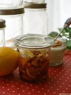 瓶に詰めるだけ♪簡単ハニーナッツレモン♪-レシピのメイン写真