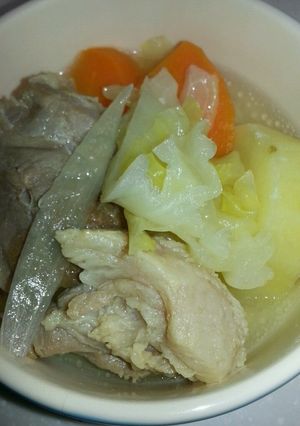 豚すね肉のスープ(圧力鍋使用)-レシピのメイン写真